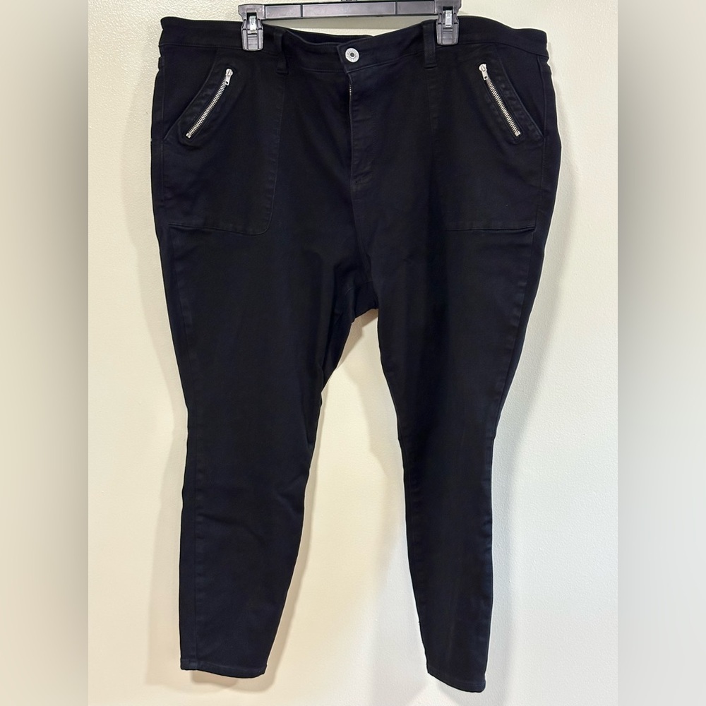 STS Blue Women's Black Straight Leg Pants - Picture 1 of 5